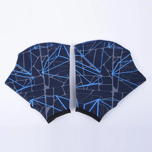1 Pair Unisex Swimming Hand Fins - Image 2