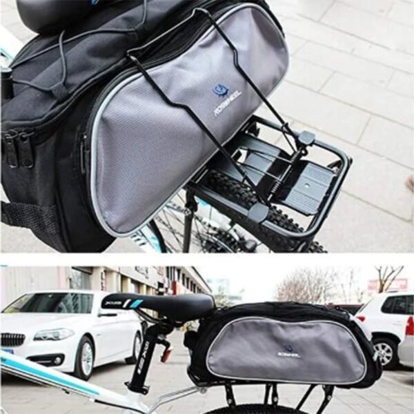 Economical Bolt-On Bicycle Carrier Rack - Adjustable Fit - Image 2